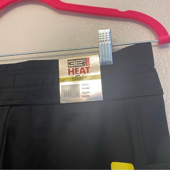 32 Degrees Soft Twill Joggers drawstring pants soft stretch athletic black S - Picture 9 of 13